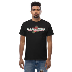 REALROSES RESPECT ROSE Men's classic tee