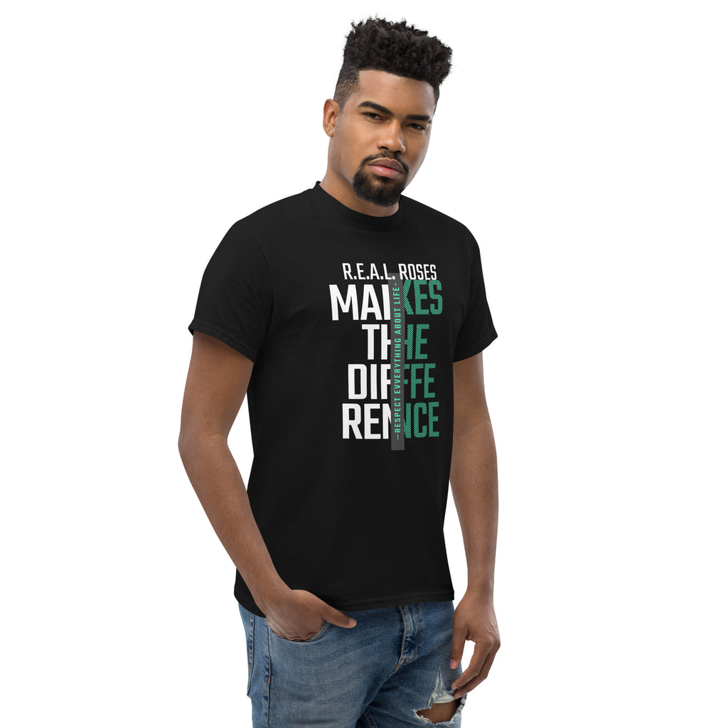 R.E.A.L. ROSES Difference Men's classic tee