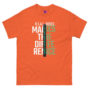 R.E.A.L. ROSES Difference Men's classic tee