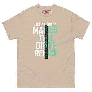 R.E.A.L. ROSES Difference Men's classic tee