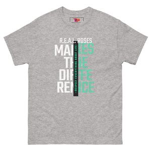 R.E.A.L. ROSES Difference Men's classic tee