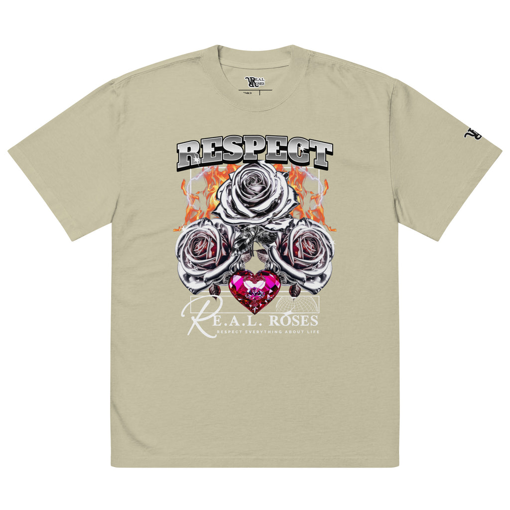 Rise Of The Silver Rose Oversized faded t-shirt