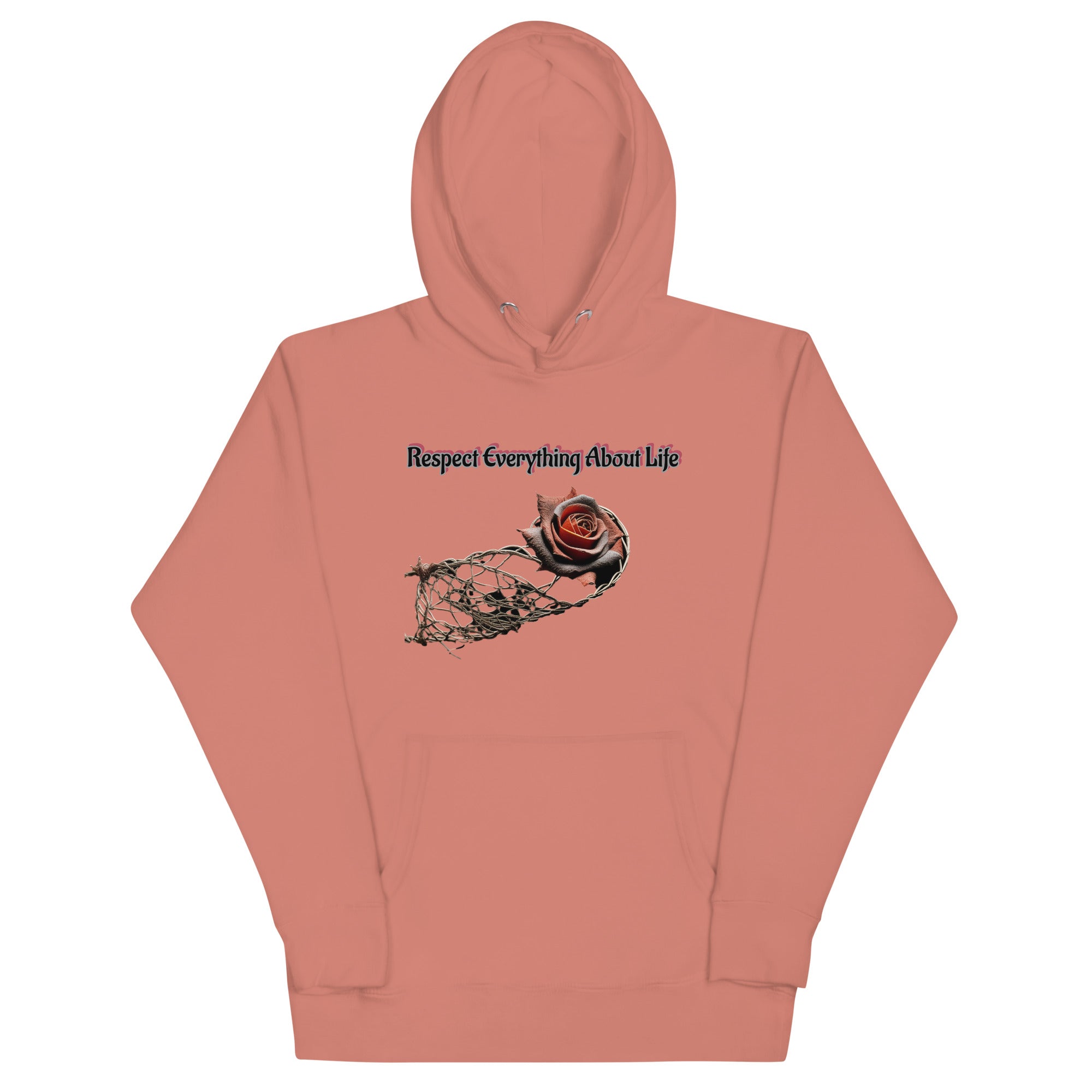 RR Barbwired Rose Unisex Hoodie