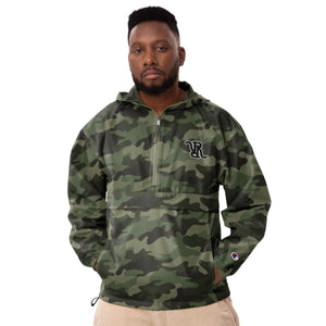 Solid RR Embroidered Champion Packable Jacket