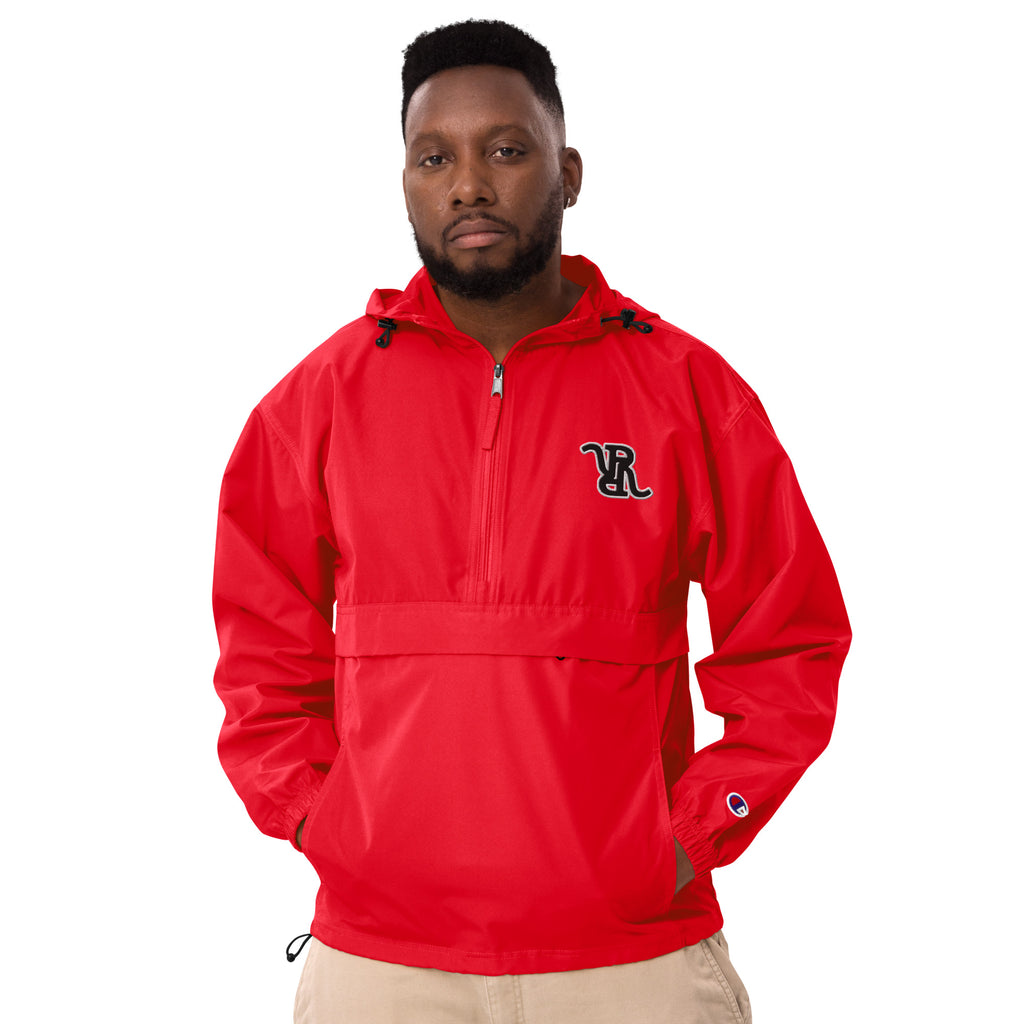 Solid RR Embroidered Champion Packable Jacket