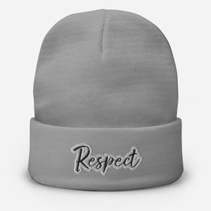 Respect Life Embroidered Beanie