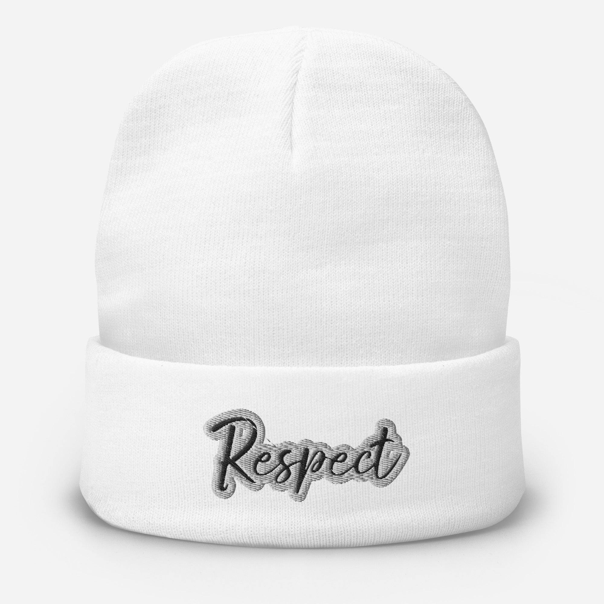 Respect Life Embroidered Beanie