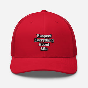 RRespect Life Trucker Cap