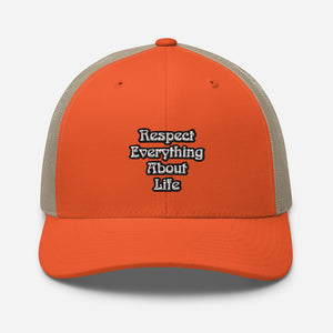 RRespect Life Trucker Cap